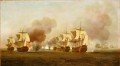 1748年ハバナ沖ノウルズ海戦の終結